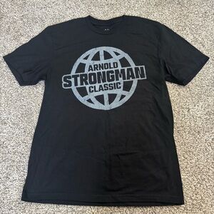 Arnold Strongman Classic Black T-Shirt